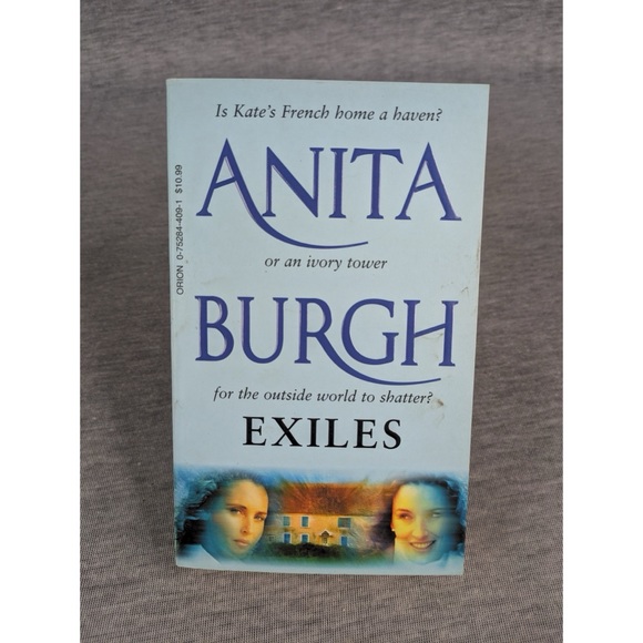 🍭 3/$10 Anita Burgh: Exiles (Paperback) - Picture 1 of 4